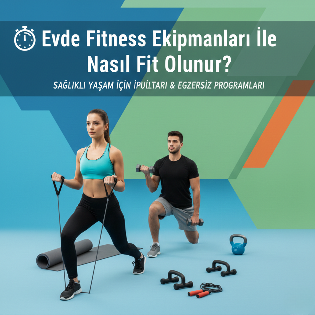 Evde Fitness Ekipmanları İle Nasıl Fit Olunur?