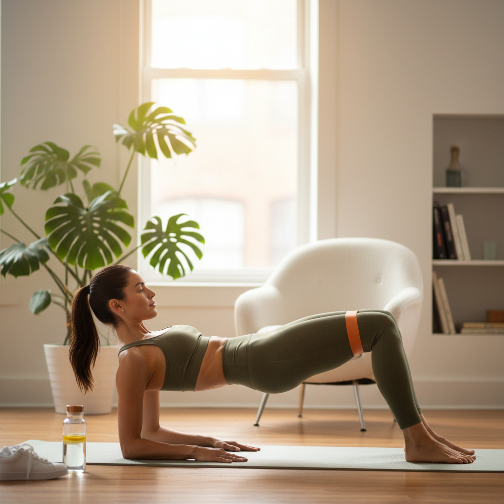 Pilates Lastiği ile Evde Yapabileceğiniz En Etkili 10 Egzersiz