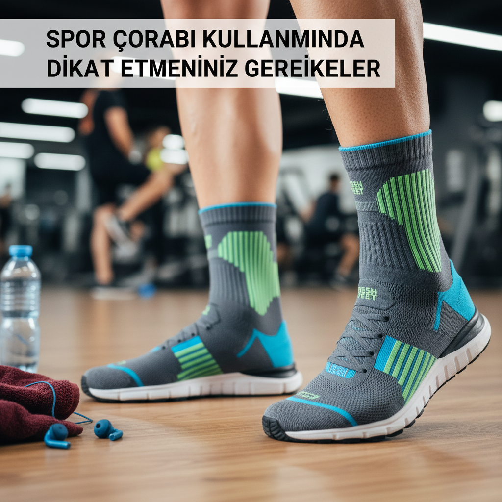 Spor Çorabı Kullanımında Dikkat Etmeniz Gerekenler