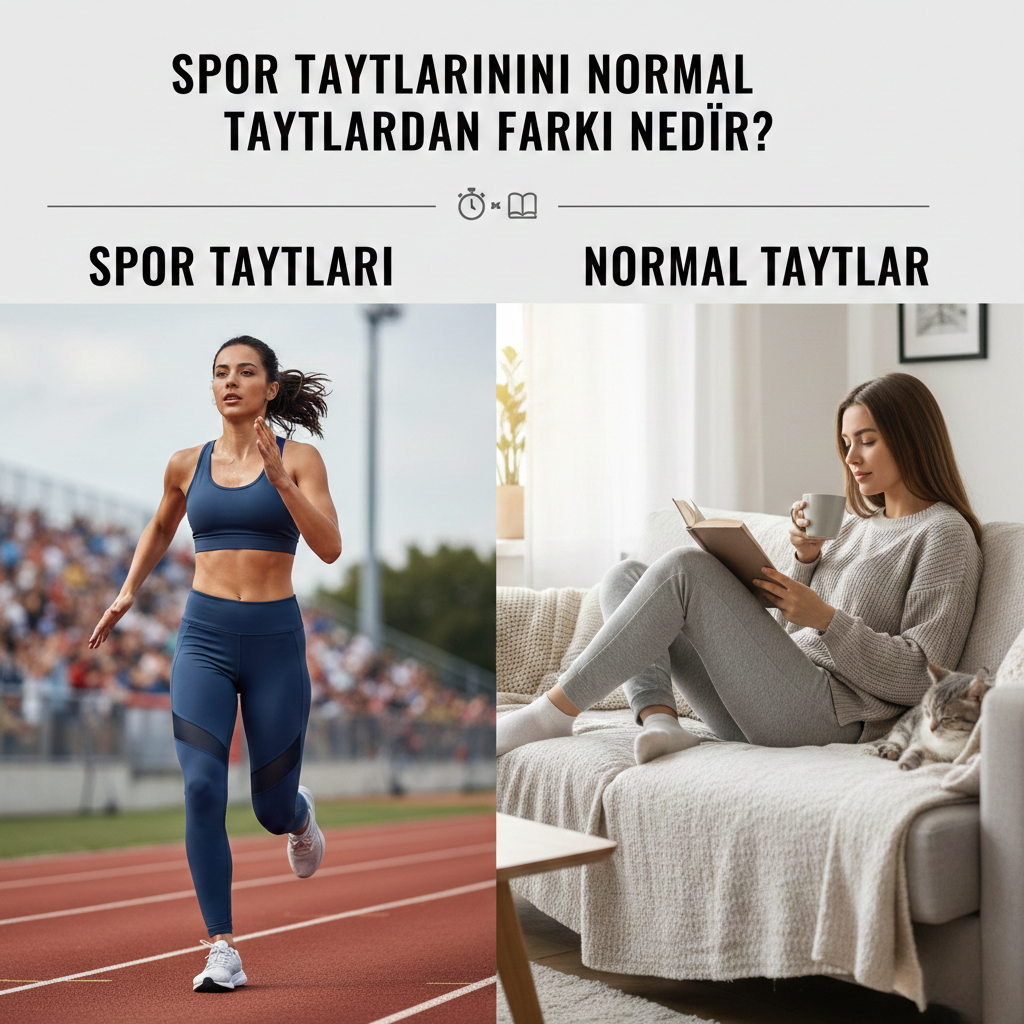 Spor Taytlarının Normal Taytlardan Farkı Nedir?