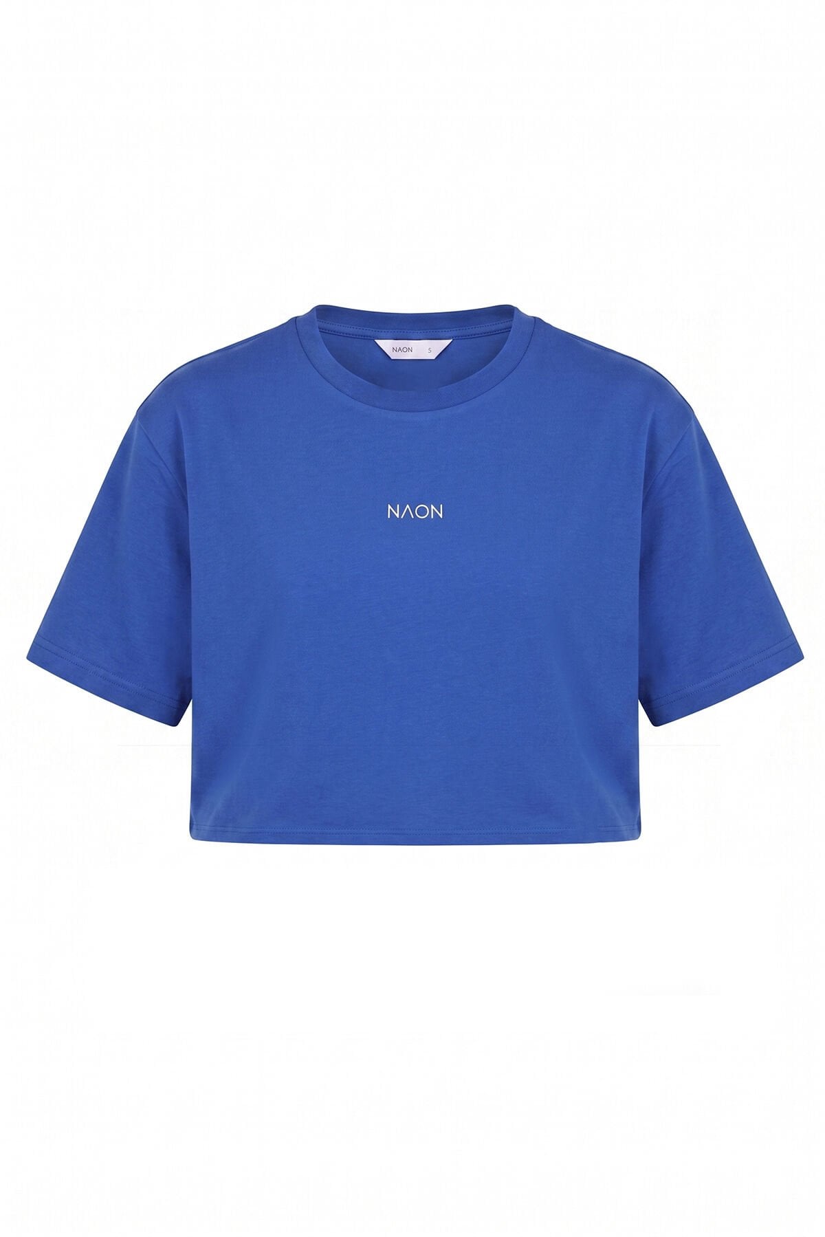 Naon Sportswear Crop - T-shirt Mavi