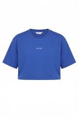 Naon Sportswear Crop - T-shirt Mavi