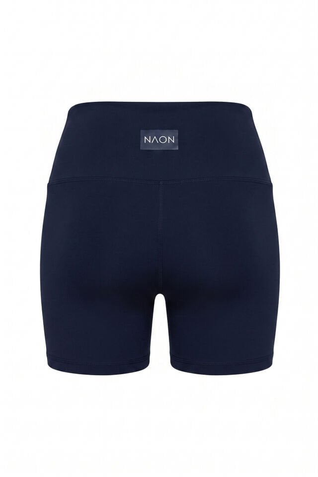 Naon Neon Pembe Kısa Şort Lacivert - M