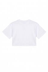 Naon Sportswear Crop - T-shirt Beyaz