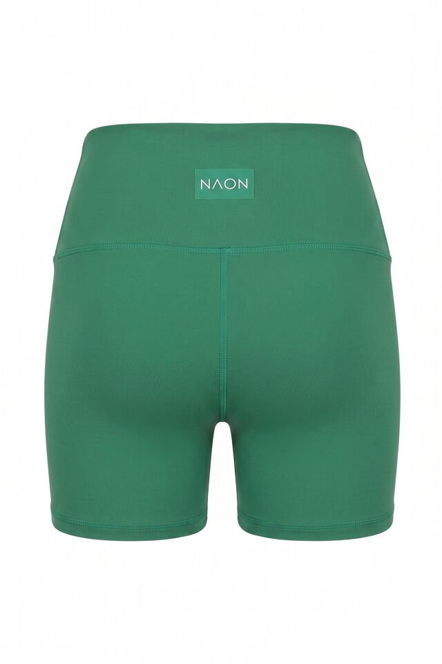 Naon Neon Pembe Kısa Şort Benetton Yeşili - XS