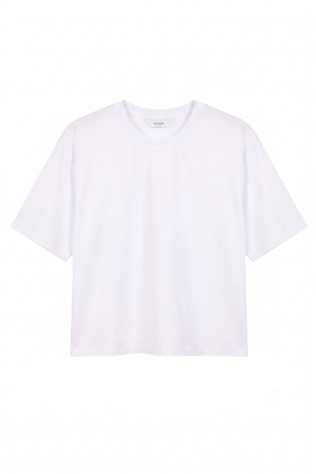 Naon Sportswear Baskılı T-Shirt - Beyaz
