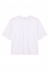 Naon Sportswear Baskılı T-Shirt - Beyaz