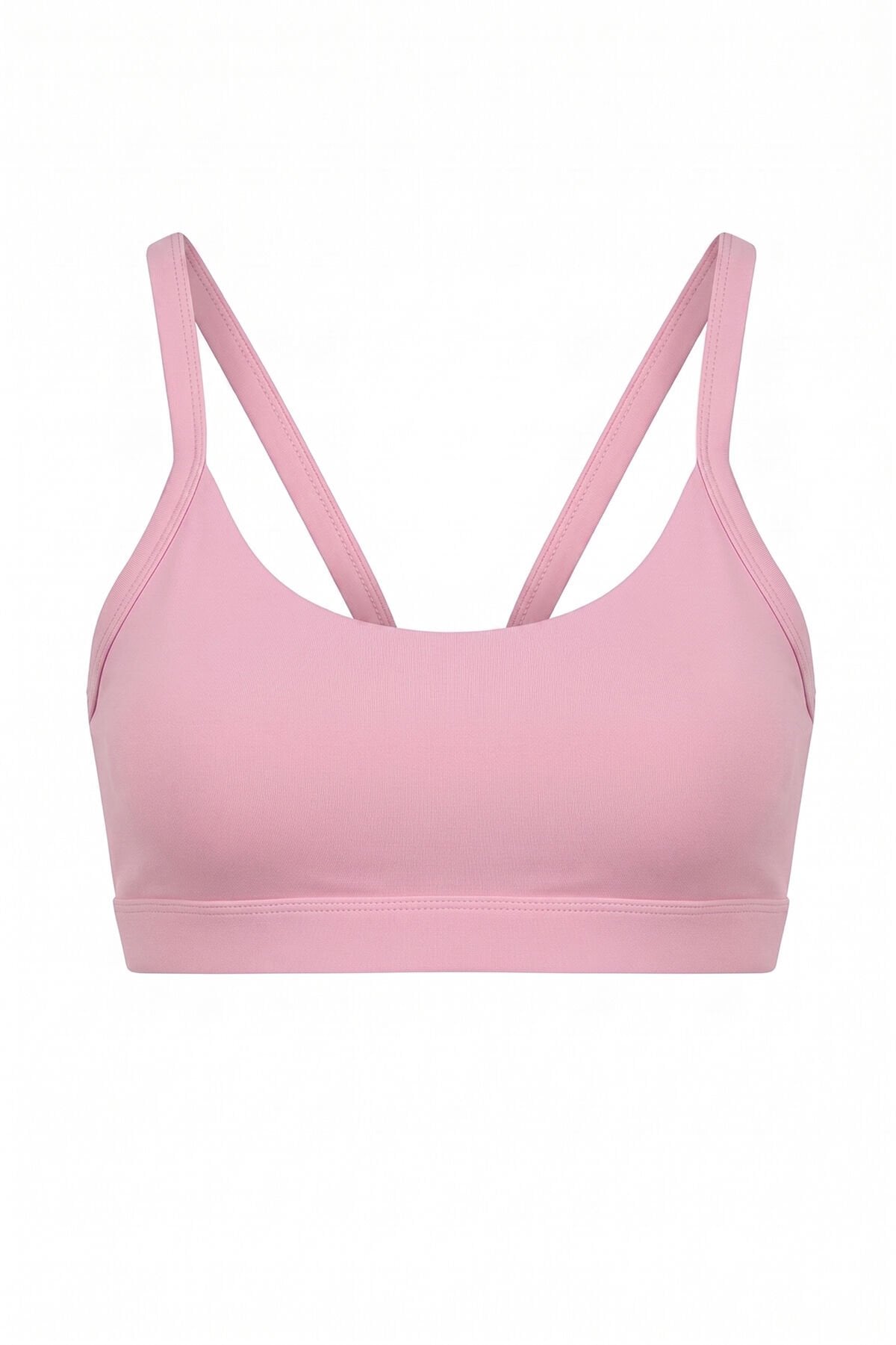 Naon Askılı Sporcu Sütyeni - Pembe