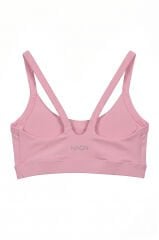 Naon Askılı Sporcu Sütyeni - Pembe