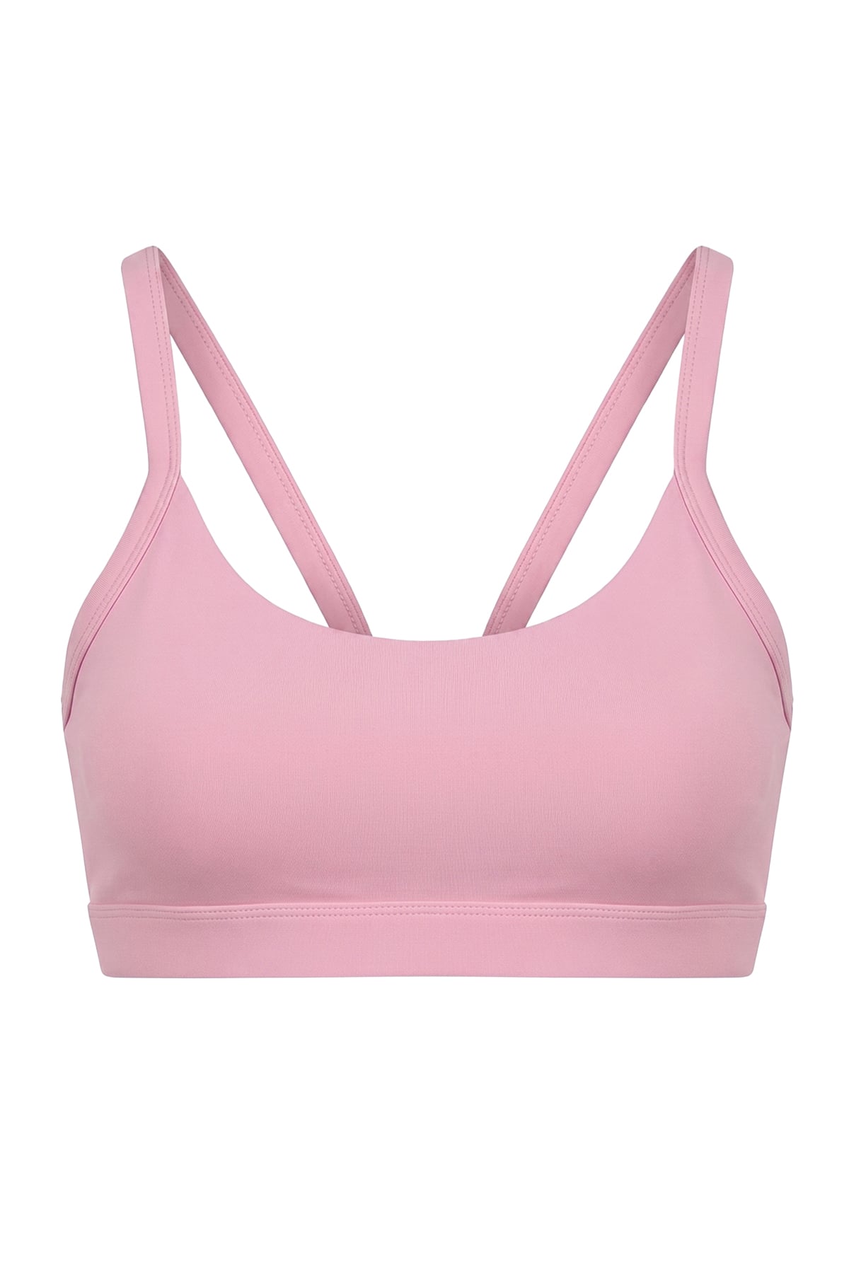 Naon Askılı Sporcu Sütyeni - Pembe Pembe - L