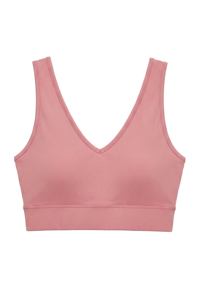Naon Push Up Spor Sütyeni - Pudra Pembe Pudra Pembe - S