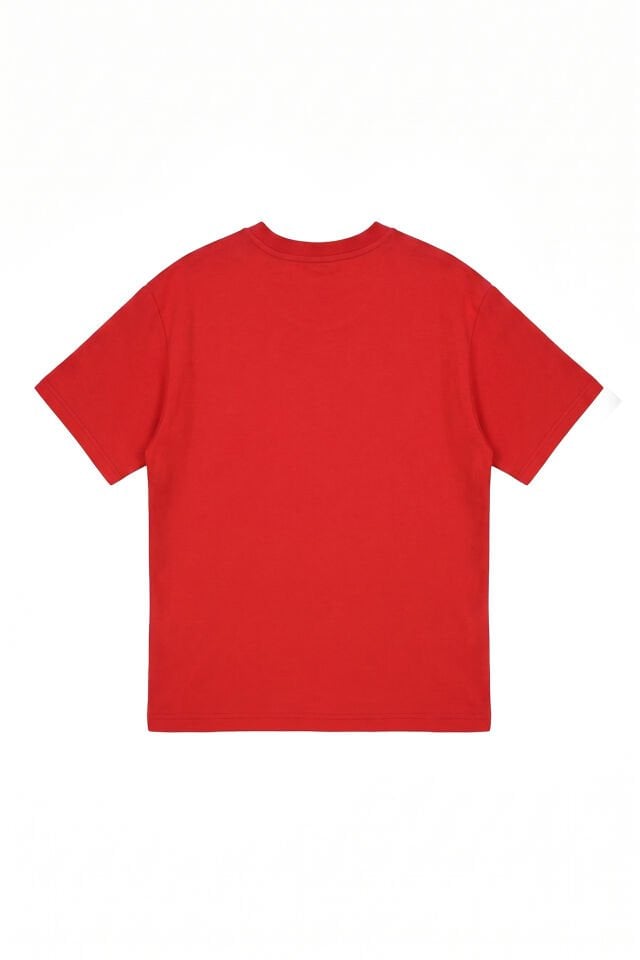 Naon Sportswear T-Shirt - Haki Kırmızı - XL