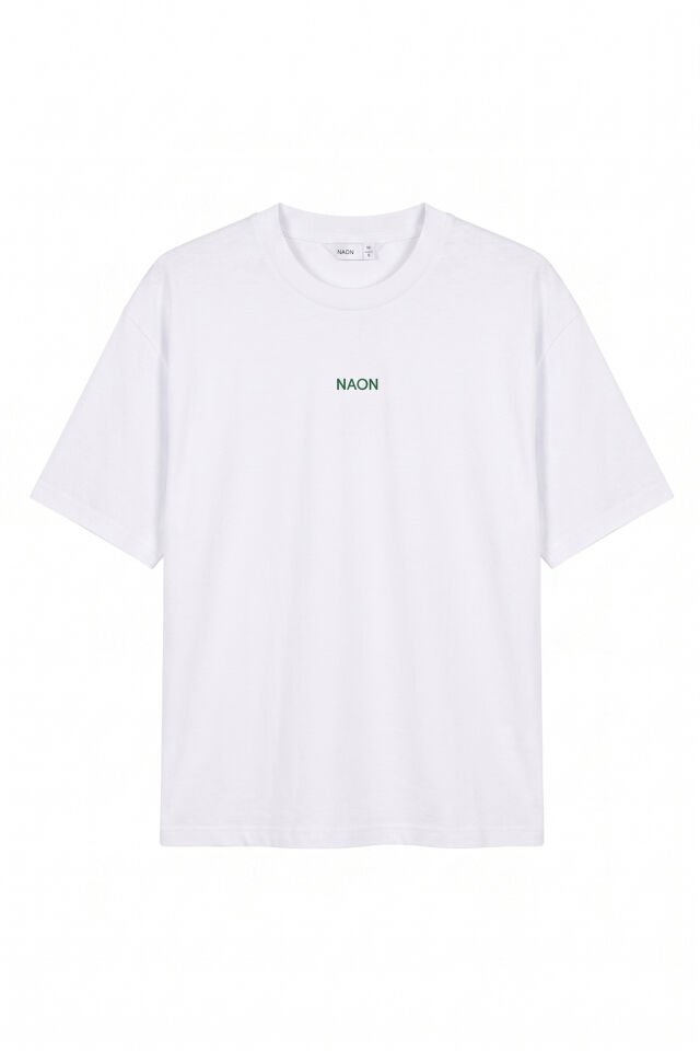 Naon Sportswear T-Shirt - Haki Beyaz - L
