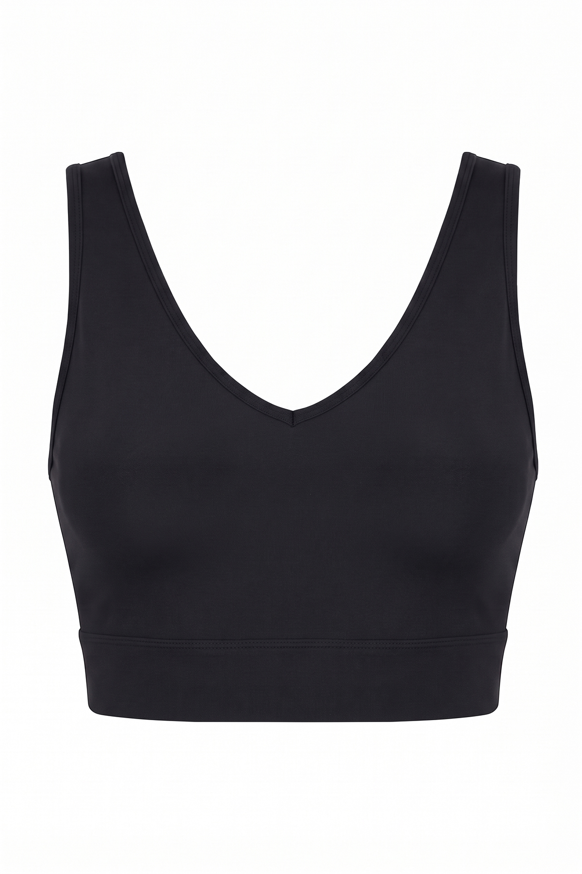 Naon Push Up Spor Sütyeni - Bordo XS - Siyah