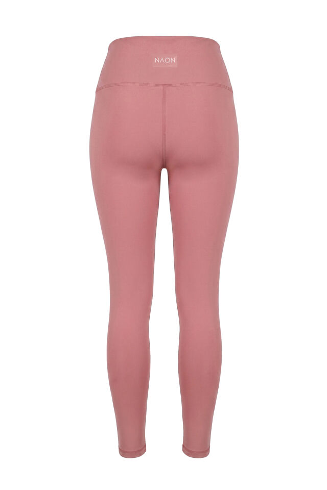 Naon Push Up Yüksel Bel Tayt - Pudra Pembe Pudra Pembe - L