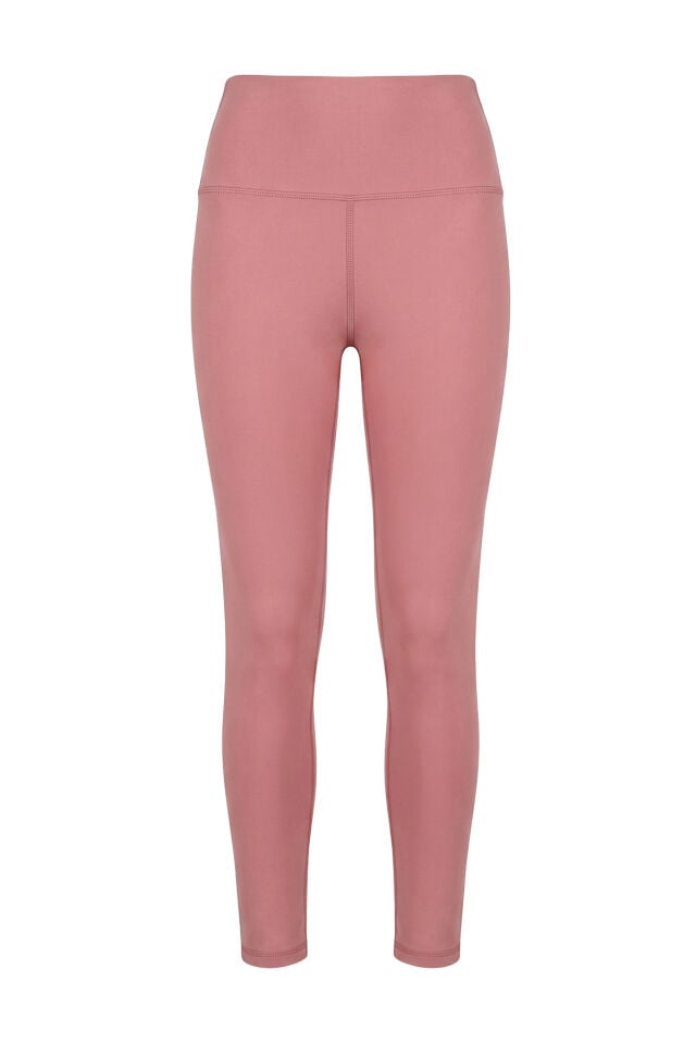 Naon Push Up Yüksek Bel Tayt - Bebe Mavi Pudra Pembe - L