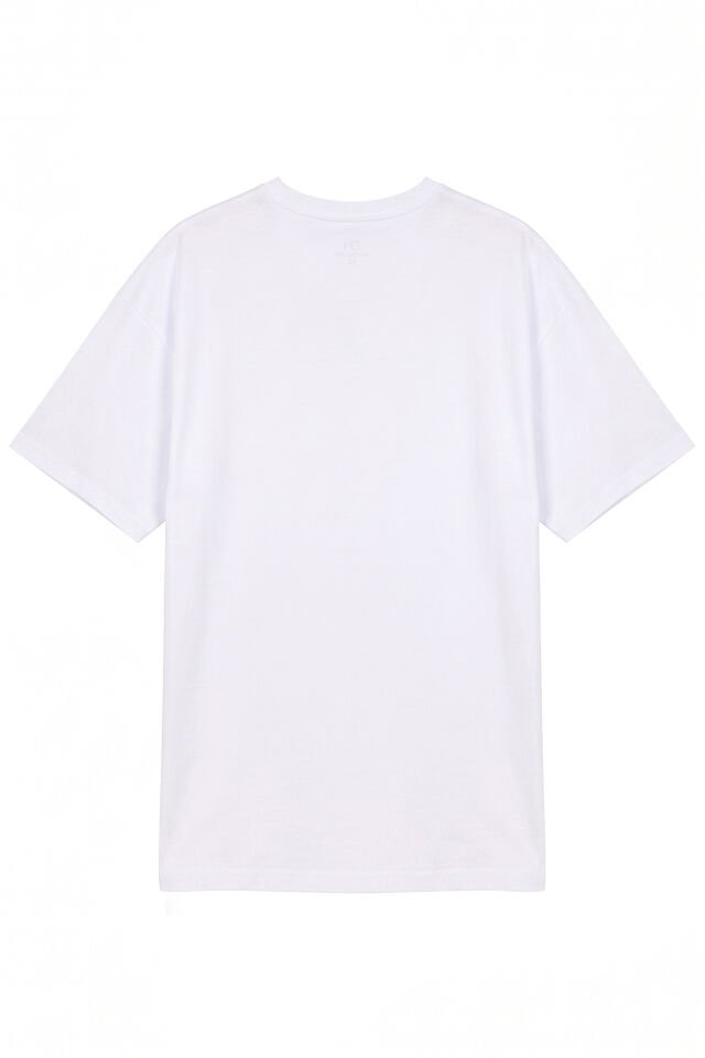 Naon Oversize T-Shirt - Beyaz Beyaz - M-L