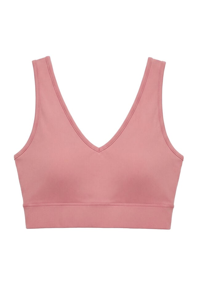 Naon Push Up Spor Sütyeni - Pudra Pembe