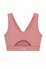 Naon Push Up Spor Sütyeni - Pudra Pembe