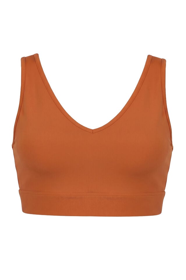 Naon Push Up Spor Sütyeni - Hardal