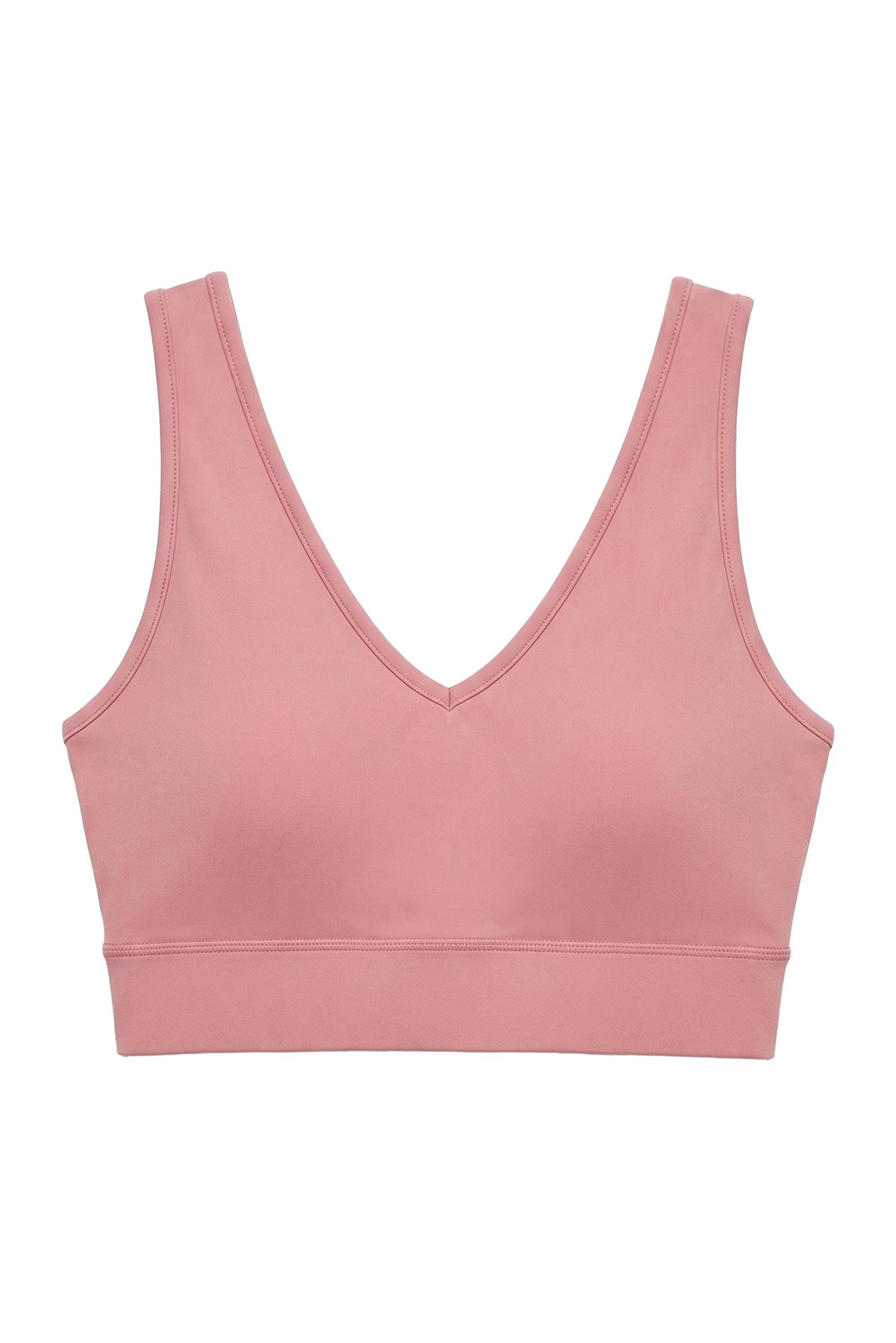 Naon Push Up Spor Sütyeni - Benetton Yeşili XS - Pudra Pembe