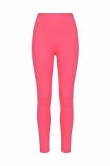 Naon Push Up Yüksel Bel Tayt - Neon Pembe