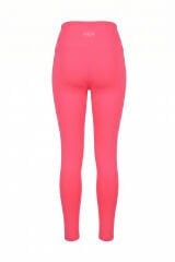 Naon Push Up Yüksel Bel Tayt - Neon Pembe