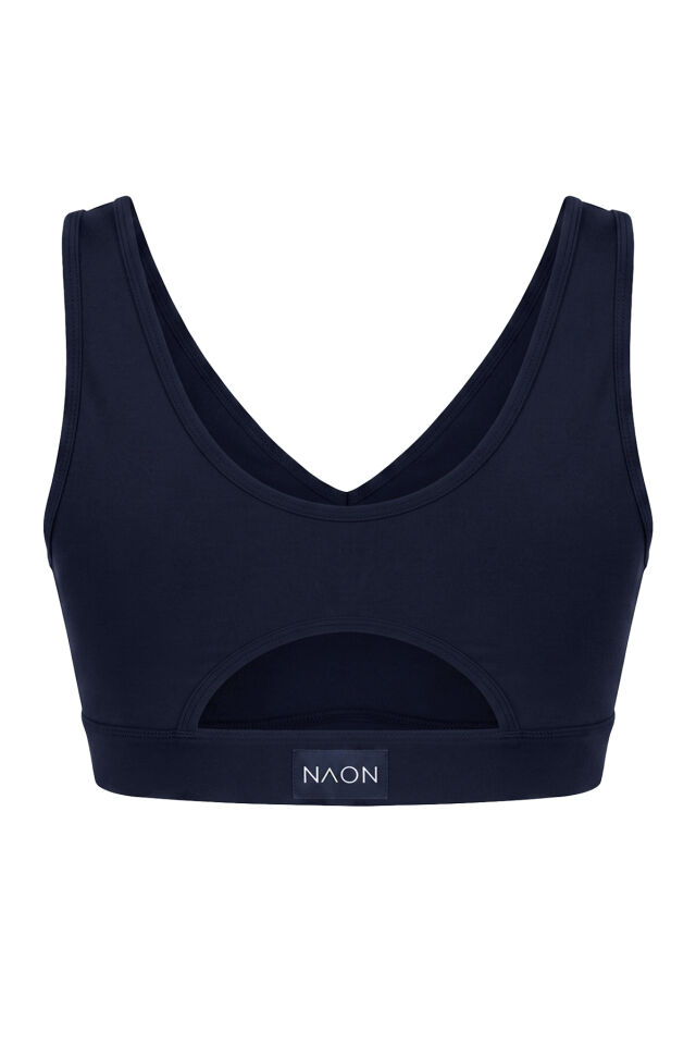 Naon Push Up Spor Sütyeni - Lacivert
