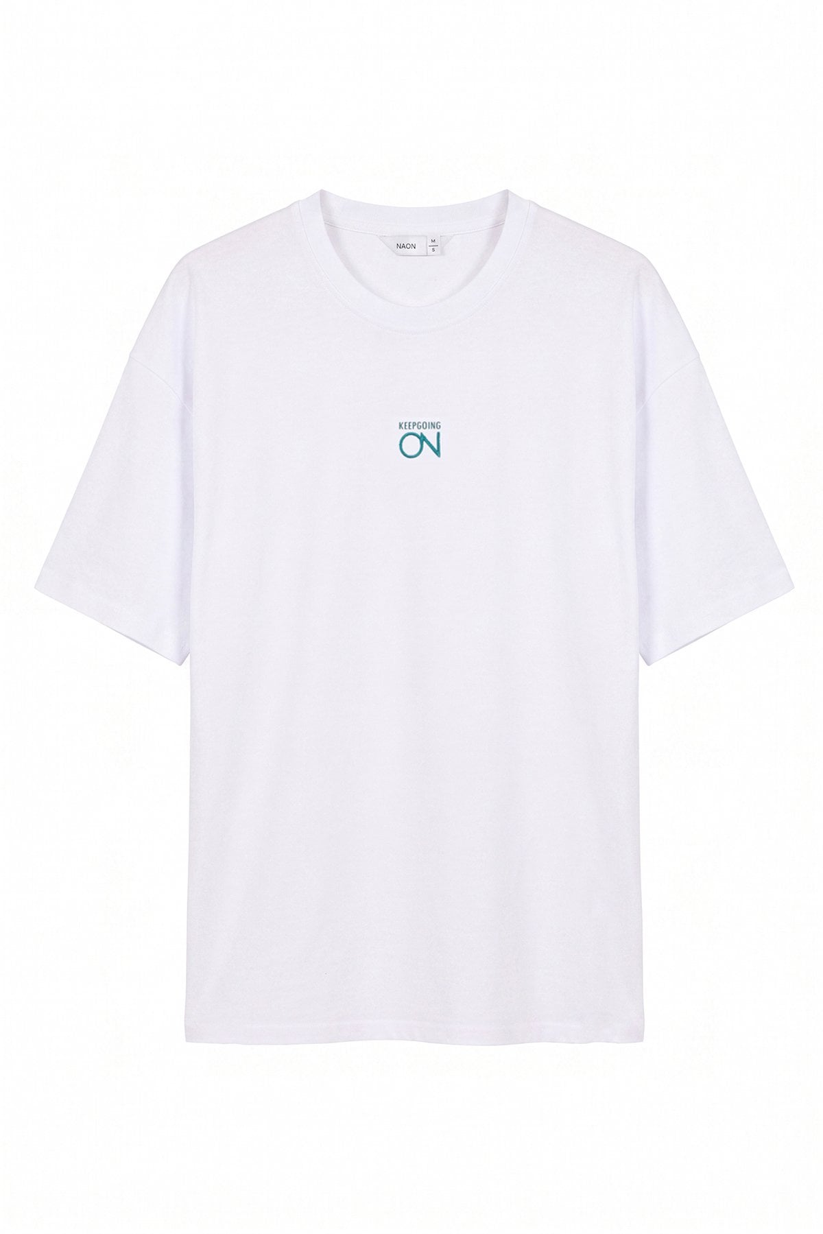Naon Oversize T-Shirt - Siyah Beyaz - M-L