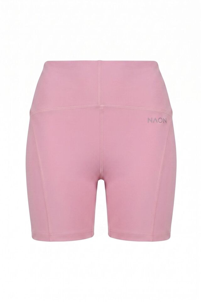 Naon Kısa Şort - Pembe Bebe Mavi - M
